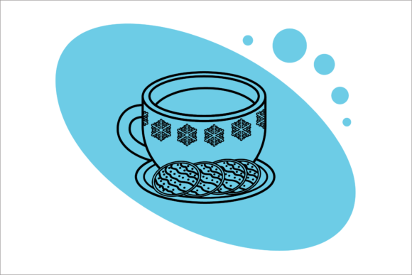 Christmas Cup and Gingerbread