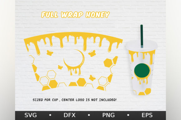 Honey Bee, Venti Cold Cup 24 Oz