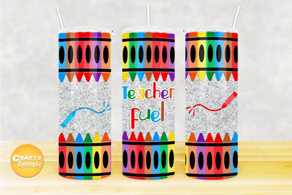 Skinny Tumbler Design Teacher Fuel