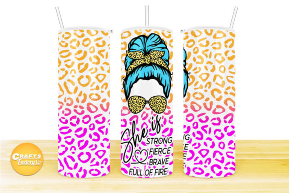 Skinny Tumbler Sublimation Mom Life