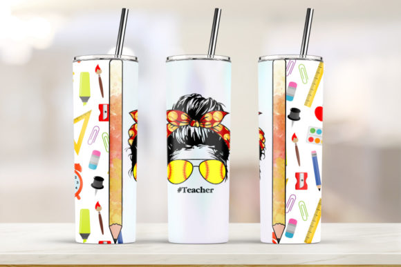 Teacher Nutrition Facts Tumbler Design